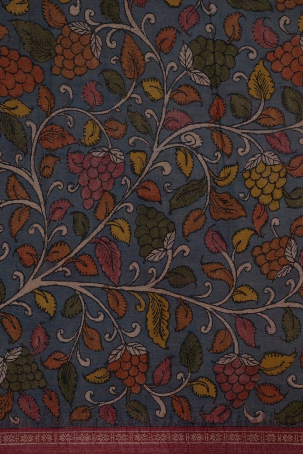Image of Kalamkari Painting Saree